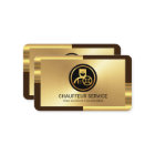 Elegant Gold Bronze Layers Chauffeur