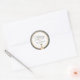 Elegant Gold Calligraphy Christmas Classic Round Sticker | Zazzle