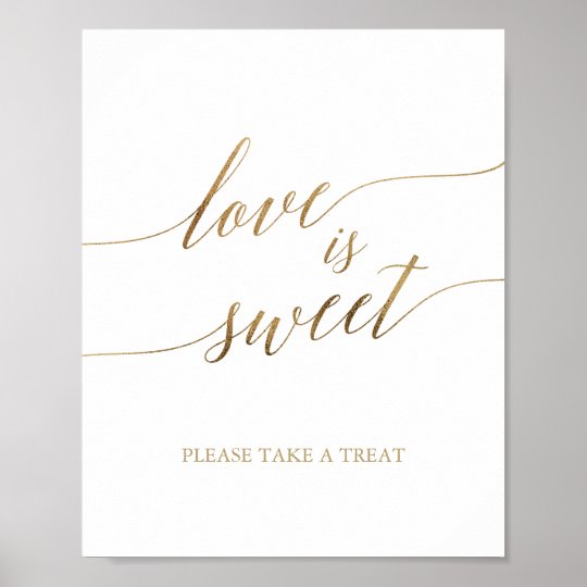 signs love calligraphy Zazzle.com Gold Love  Elegant is Calligraphy  Sign Sweet