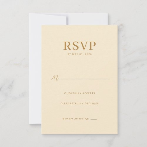 Elegant Gold Calligraphy Template