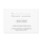 Elegant Gold Circle Motif Black Linen Look RSVP