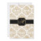 Elegant Gold Color Flourish and Damask