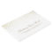 Elegant Gold Confetti Dots White Wedding