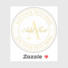 Elegant Gold Editable Text