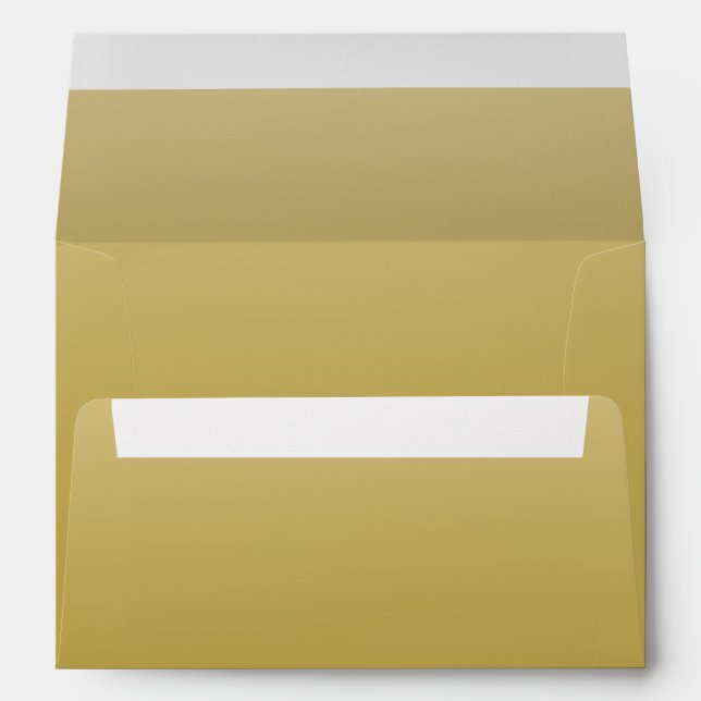Elegant Gold Envelope (Back (Bottom))