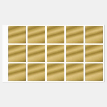 Elegant Gold Faux Brushed Metal Labels by TonesAndTextures at Zazzle