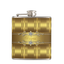 Elegant Gold Flask Elegant Gold Flask