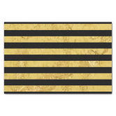 Elegant Black and Gold Tissue Paper | Zazzle