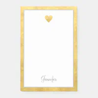 Giraffe Print Border Post-It® Sticky Notes - Blank or Personalized –  Stationery Creations