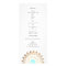 Elegant Gold  Foil Ornate Leaf Mandala Wood LOOK