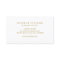 Elegant Gold Foil Sunburst Professional