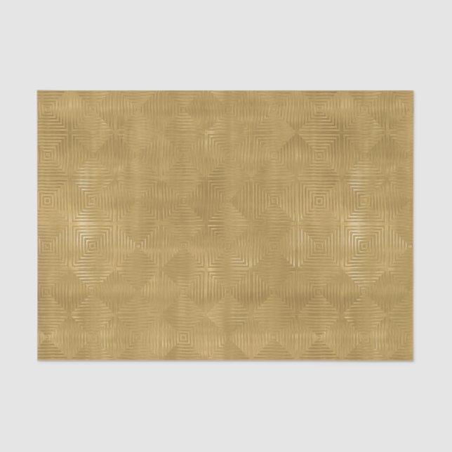 Elegant Gold Foil Tissue Paper (Front)