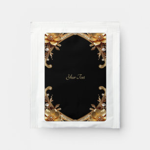 Elegant Gold Frame Drink Mix