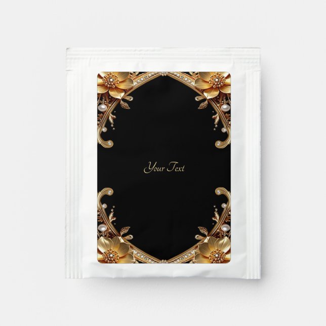 Elegant Gold Frame Drink Mix (Front)