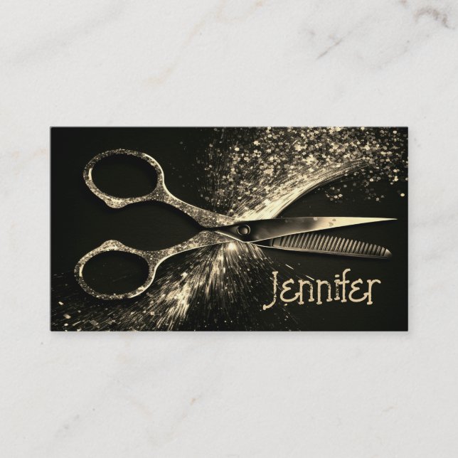 Elegant Gold Glam Hairstylist Appointment (Front)