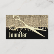 Elegant Gold Glam Hairstylist Appointment