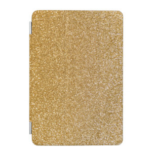 Elegant Gold Glitter iPad Mini Cover