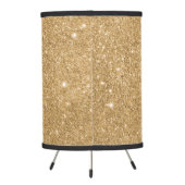 Elegant gold glitter lamp shade (Back)