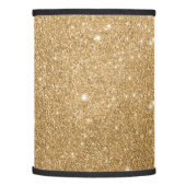 Elegant gold glitter lamp shade (Left)