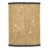 Elegant gold glitter lamp shade (Back)