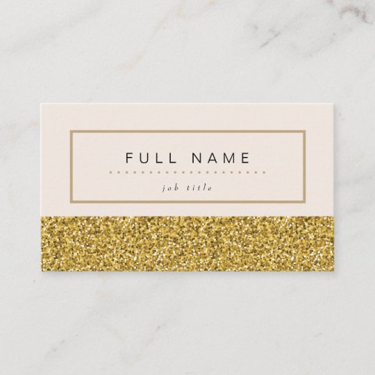 Elegant Gold Glitter Sparkles Business Cards | Zazzle.com