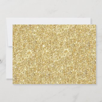 Elegant Gold Glitter Typography 70th Birthday Invitation | Zazzle