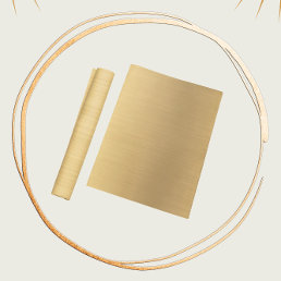 Elegant Gold Golden Yellow  Wrapping Paper