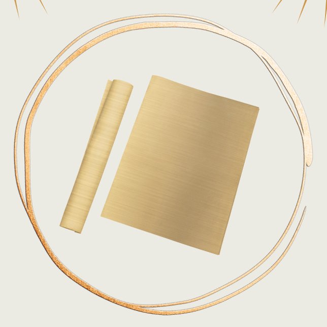 Elegant Gold Golden Yellow  Wrapping Paper (Creator Uploaded)