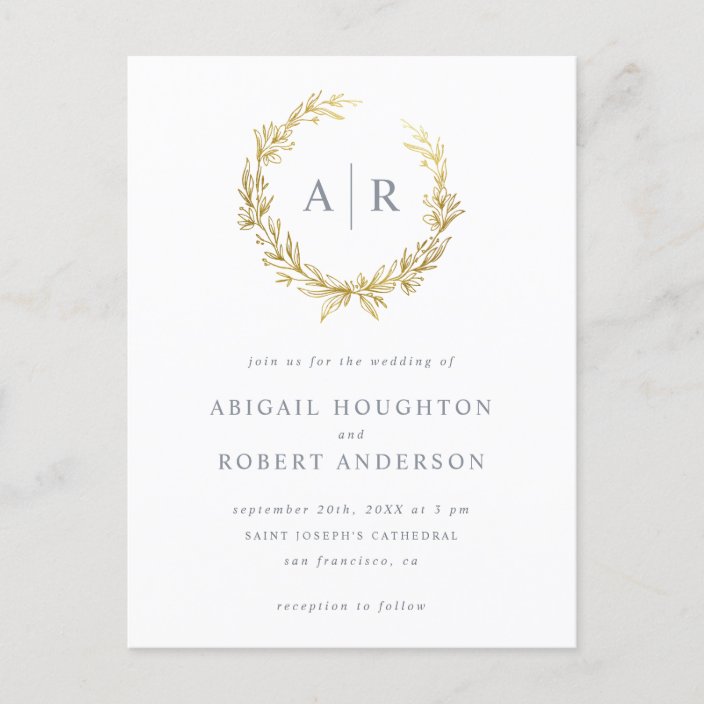 Personalised Photo Spring Rustic Vintage Postcard Wedding Invitations Postcard Wedding Invitation Vintage Postcard Wedding Rustic Invitations