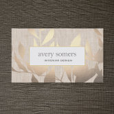 Elegant Fashion Jewellery Designer Gold Gems black Business Card