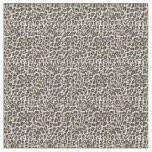 Elegant gold leopard animal print pattern fabric