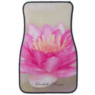 Elegant Gold,Lotus, Yoga Car Floor Mat