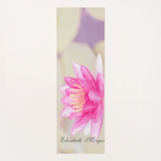 Elegant Gold,Lotus, Yoga  Mat (Front)