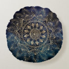 Elegant Gold Mandala Blue Galaxy