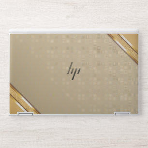 Elegant Gold Marble HP Laptop Skin