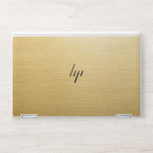 Elegant Gold Marble HP Laptop Skin