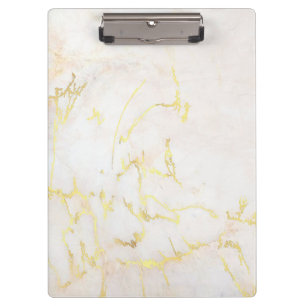 Elegant Gold Marble Modern Professional Template Clipboard
