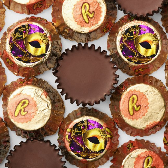 Elegant Gold Mask  Reese's Peanut Butter Cups (Assorted)