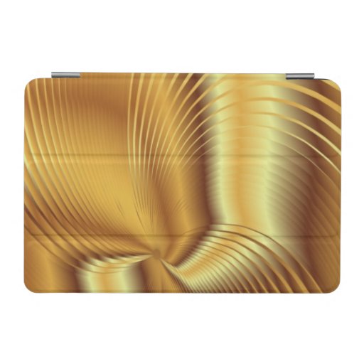 Elegant Gold Metallic  iPad Mini Cover
