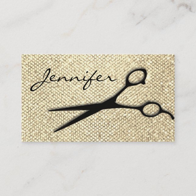 Elegant Gold Modern Hairstylist Appointment (Front)