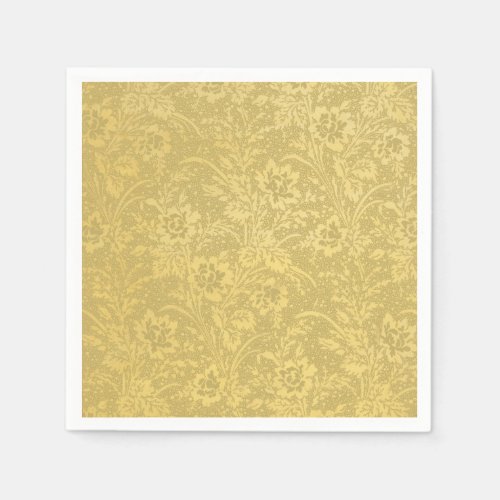 Elegant gold napkins