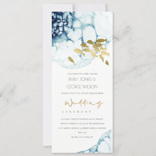 Royal Blue Wedding Invitations & Templates | Zazzle