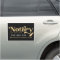 Elegant Gold Notary Loan Agent Car Magnet