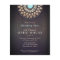 Elegant Gold Ornate Lotus Mandala Wood Event