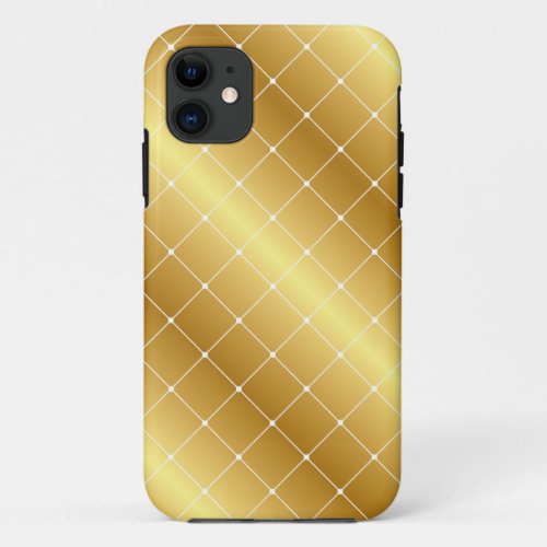 Elegant Gold Pattern iPhone Case