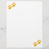 Elegant Gold Paws (Front)