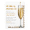 Elegant Gold Pearls and Prosecco Wedding