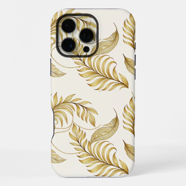 Elegant Gold Phone Cover For Fall (Back)
