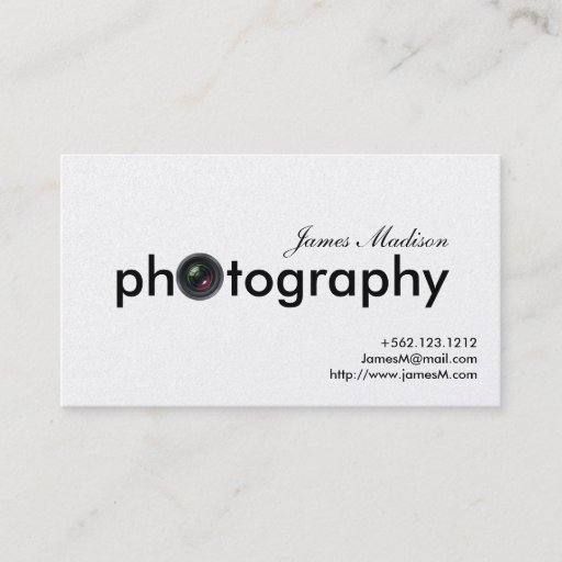 Customizable Elegant Gold Photogrpahy Business cards with QR