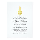 Elegant Gold Pineapple Wedding Invitation | Zazzle.com